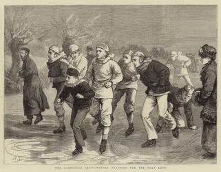 The Cambridge Crew, Winter Training for the Boat Race